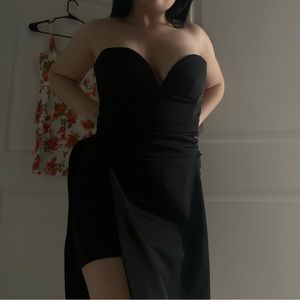 BCBGMAXAZRIA HIGH LOW DRESS